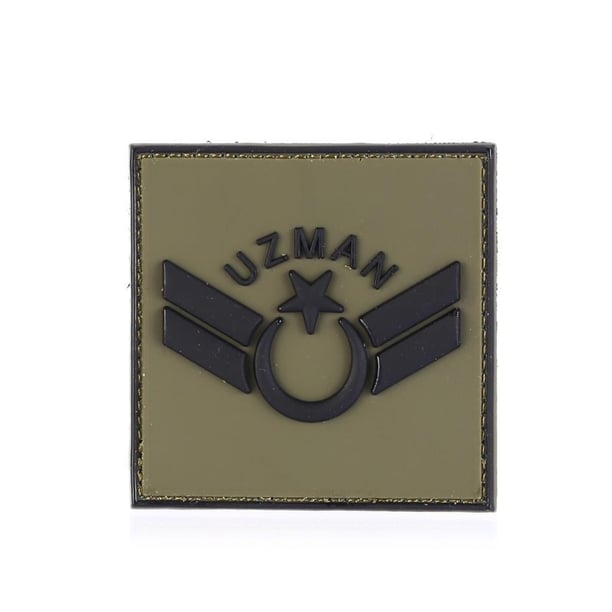 Single Sword Plastik Patch - Peç Uzman Rütbe (HAKİ-UZM.KD1)