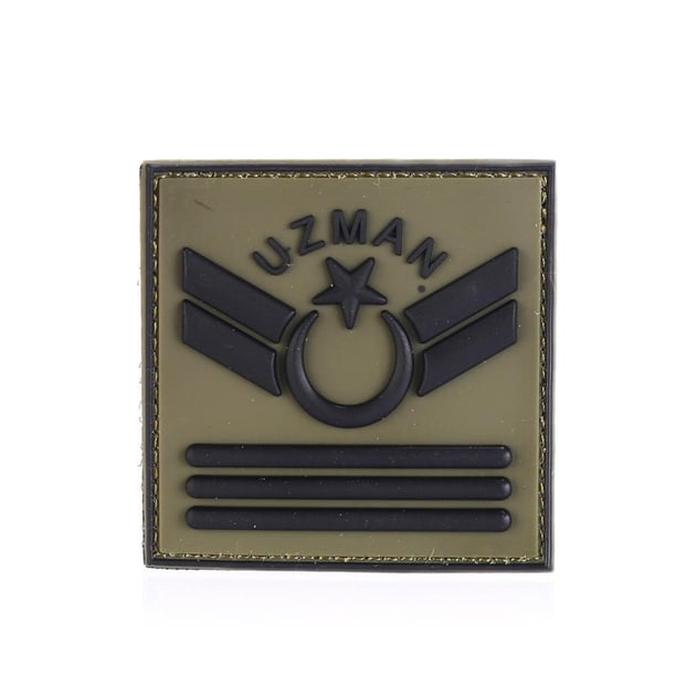 Single Sword Plastik Patch - Peç Uzman Rütbe (HAKİ-UZM.KD3)