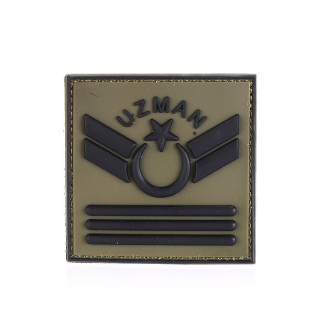 Single Sword Plastik Patch - Peç Uzman Rütbe (HAKİ-UZM.KD4)