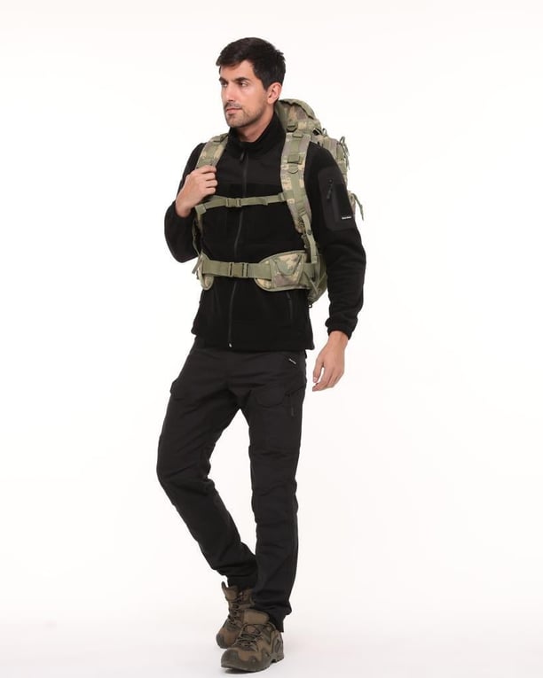 Single Sword Premium Kalite 100+10L Su Geçirmez Outdoor Sırt Çantası (KAMUFLAJ)