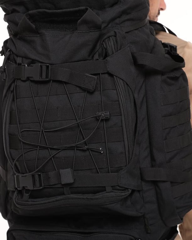 Single Sword Premium Kalite 100+10L Su Geçirmez Outdoor Sırt Çantası (SİYAH)