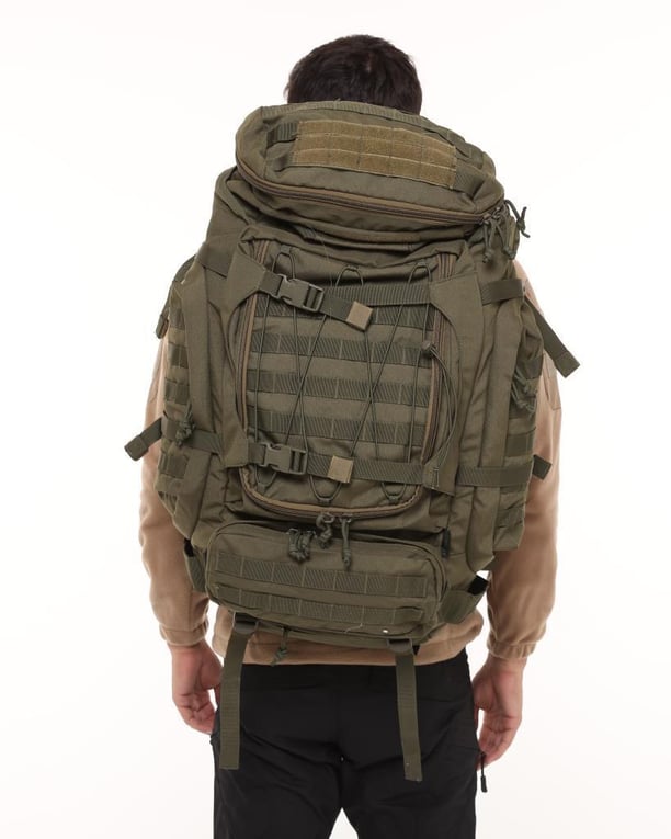 Single Sword Premium Kalite 100+10L Su Geçirmez Outdoor Sırt Çantası (HAKİ)