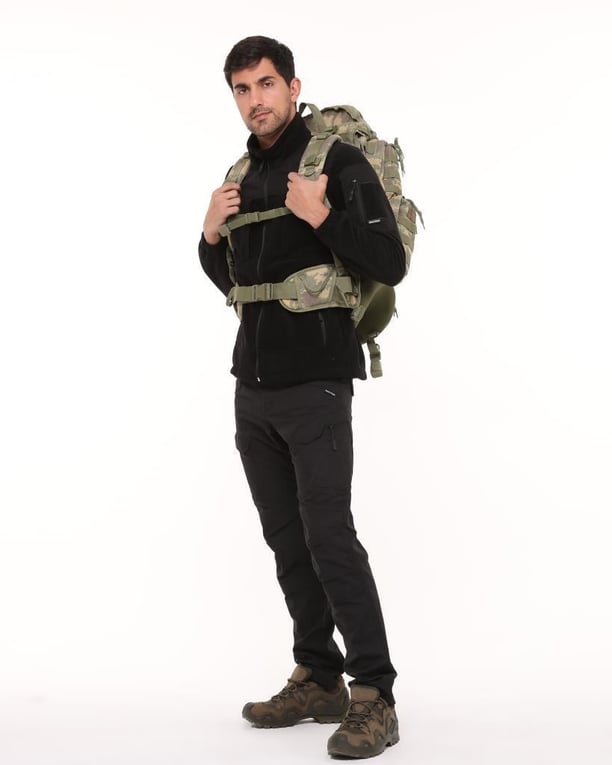Single Sword Premium Kalite 100+10L Su Geçirmez Outdoor Sırt Çantası (KAMUFLAJ)