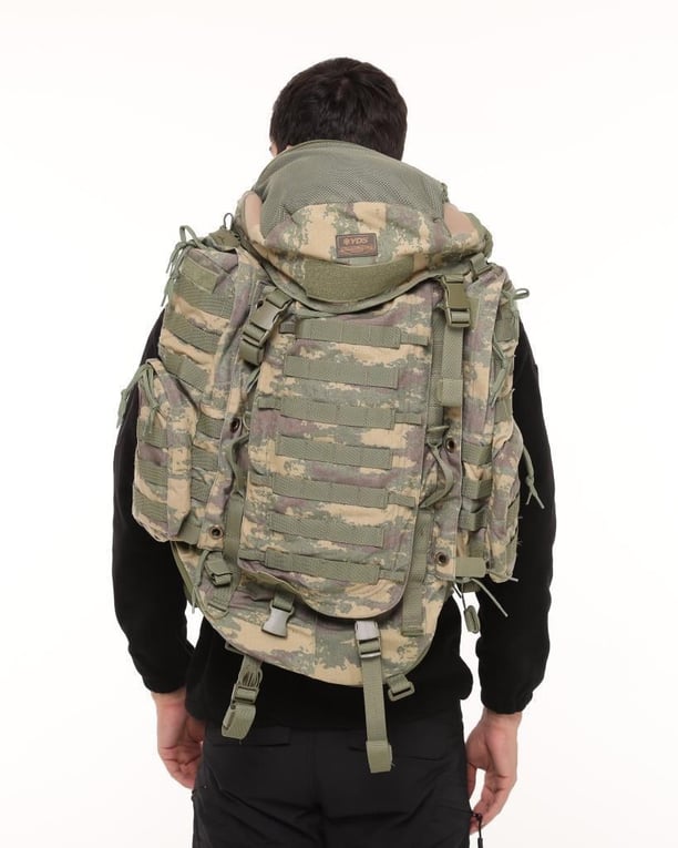 Single Sword Premium Kalite 100+10L Su Geçirmez Outdoor Sırt Çantası (KAMUFLAJ)