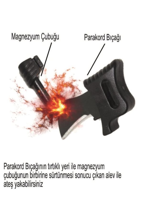 Single Sword Pusulalı Bıçaklı Parakort (BEJ)