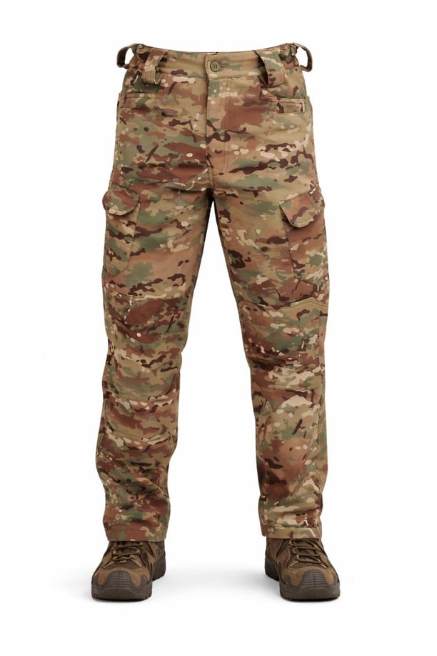 Single Sword Rüzgar Geçirmez Softshell Pantolon (MULTİCAM-L)