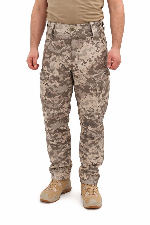 Single Sword Rüzgar Geçirmez Softshell Pantolon (PİKSEL-L)