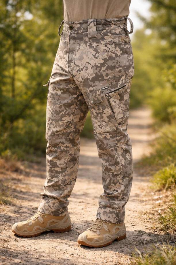 Single Sword Rüzgar Geçirmez Softshell Pantolon (PİKSEL-2XL)