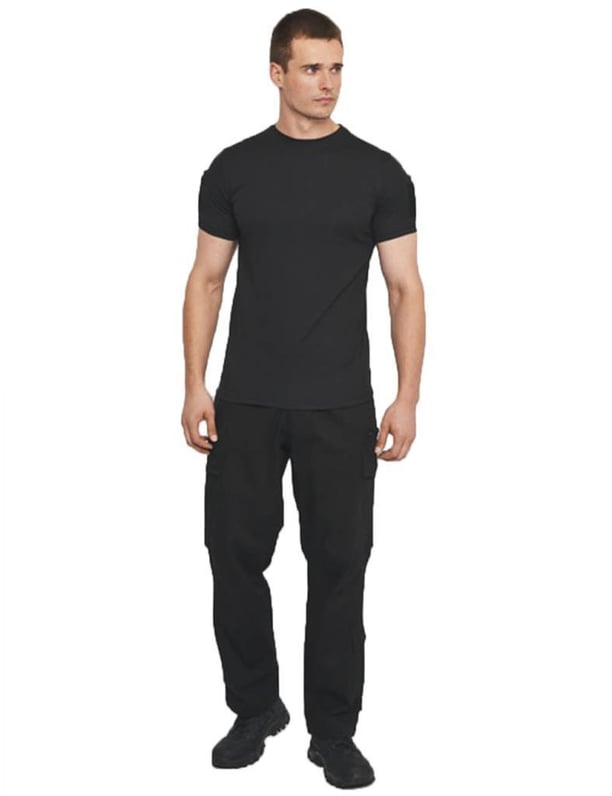Single Sword SS Yakasıız Kısa Kol Tişört – LACOS Kumaş (SİYAH-2XL)