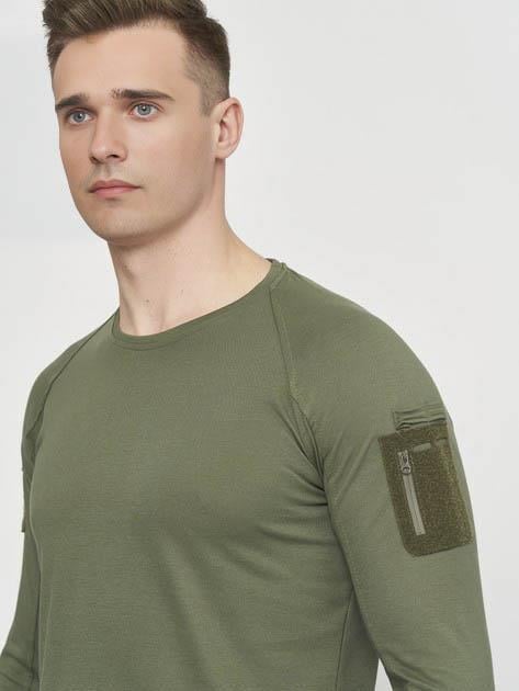 Single Sword SS Yakasıız Uzun Kol Tişört  LACOS Kumaş (HAKİ-2XL)