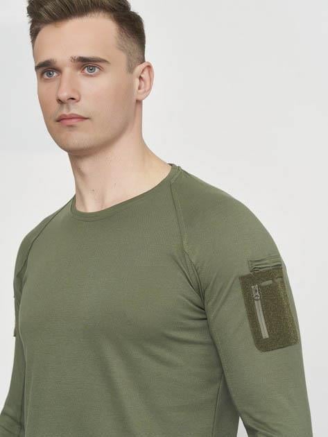 Single Sword SS Yakasıız Uzun Kol Tişört  LACOS Kumaş (HAKİ-XL)