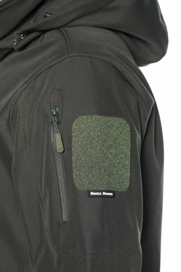 Single Sword Su Geçirmez Outdoor Softshell Taktik Erkek Mont (HAKİ-L)