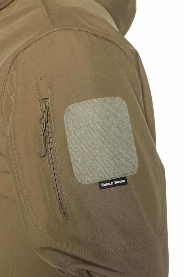 Single Sword Su Geçirmez Outdoor Softshell Taktik Erkek Mont (BEJ-3XL)