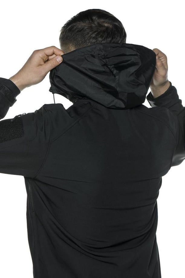Single Sword Su ve Rüzgar Geçirmez Tactical Softshell Mont (SİYAH-L)