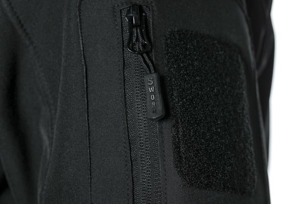 Single Sword Su ve Rüzgar Geçirmez Tactical Softshell Mont (SİYAH-3XL)