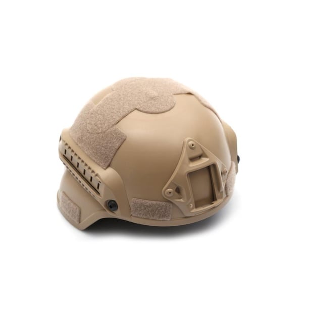 Single Sword Tactical Airsoft Kompozit Başlık, Koruyucu Kask (BEJ)