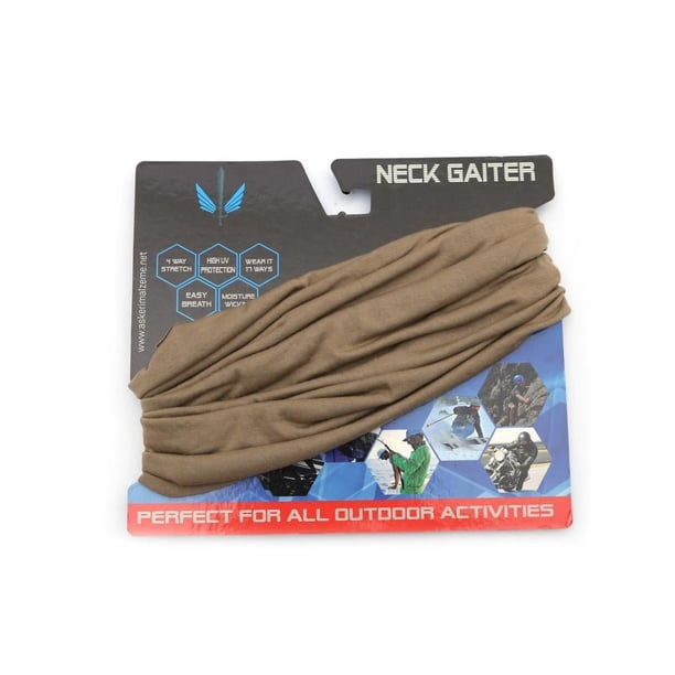 Single Sword Tactical Buff , 17 Farklı Şekilde Kullanılabilen Askeri Bandana (BEJ)