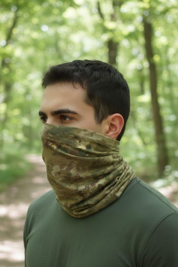 Single Sword Tactical Buff , 17 Farklı Şekilde Kullanılabilen Askeri Bandana