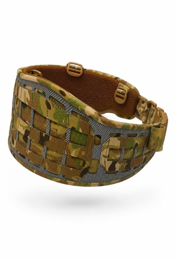 Single Sword Taktik Molle Kemer Kalın Süngerli Fiber Destekli Lüks Askeri Outdoor Kemer Kod-8