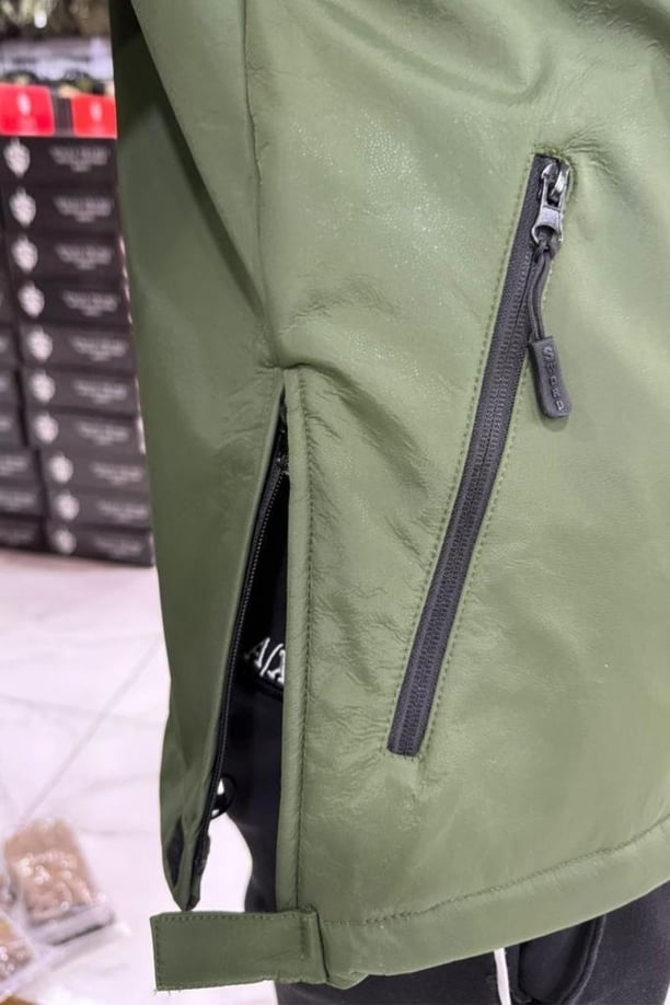 Single Sword Taktik Outdoor Softshell Yağmurluk Mont – Suya Dayanıklı, Kapüşonsuz Haki (HAKİ-L)