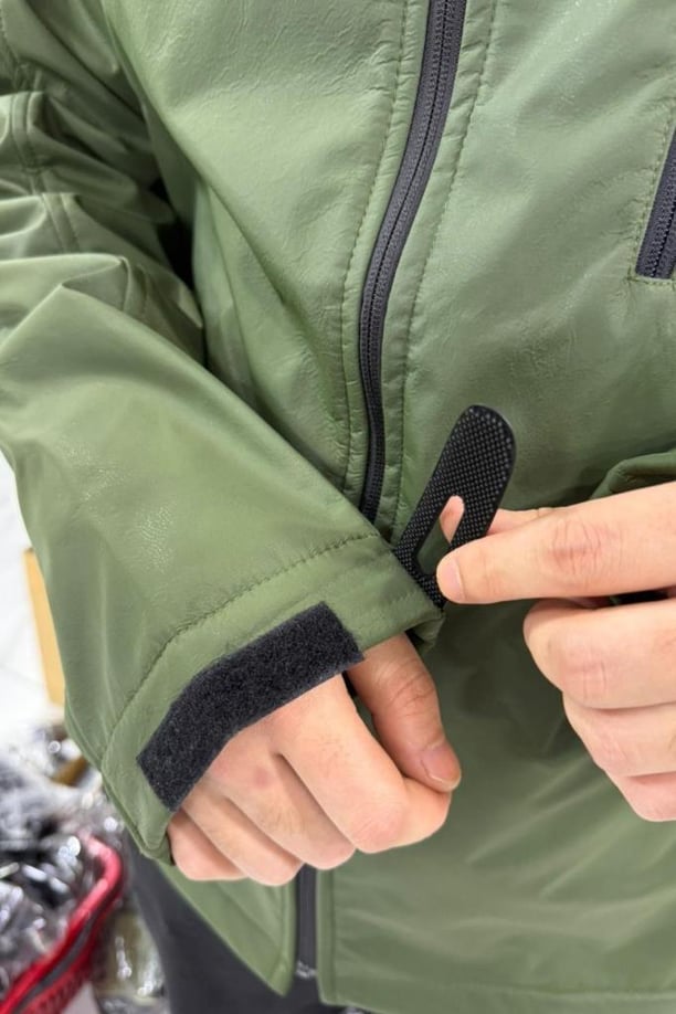 Single Sword Taktik Outdoor Softshell Yağmurluk Mont – Suya Dayanıklı, Kapüşonsuz Haki (HAKİ-2XL)