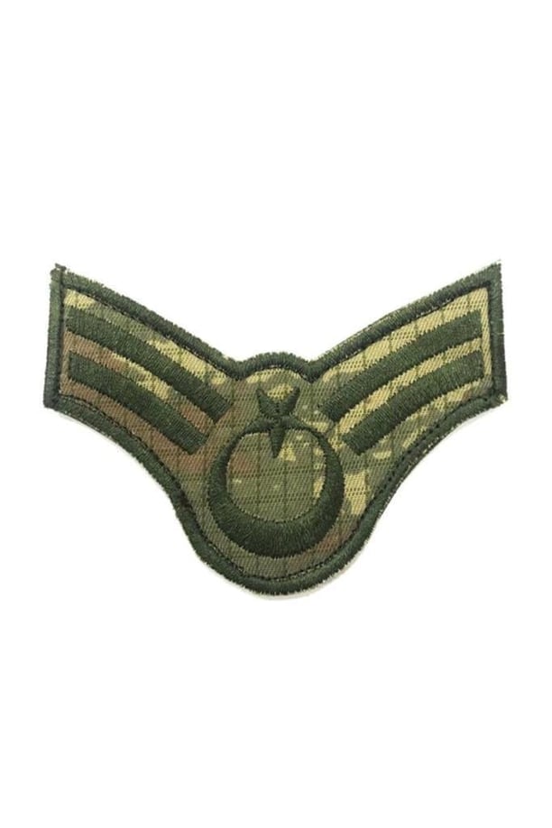 Single Sword TSK Eğitim Rütbesi Nakış (ASTSB.ÇVŞ)