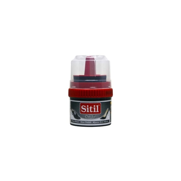 Sitil Classic Siyah Ayakkabı Boyası 50 g, Parlak ve Dayanıklı