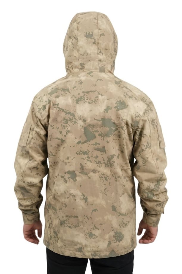 Su Geçirmez Yağmurluk Parka – Rüzgar Dayanıklı, Nefes Alabilen Outdoor & Taktik Mont GORE-TEX