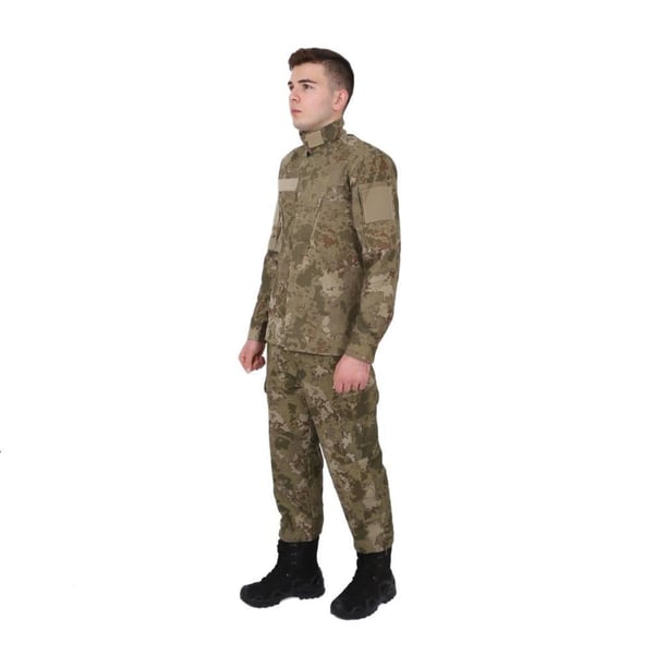 Sword Yeni Model TSK Kışlık Gömlek&Pantolon Takım, Kamuflaj Single (TSK-XL)