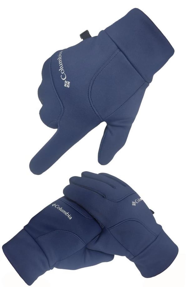 Tam Parmak Softshell Dokunmatik Parmak Özellikli Eldiven (LACİVERT)