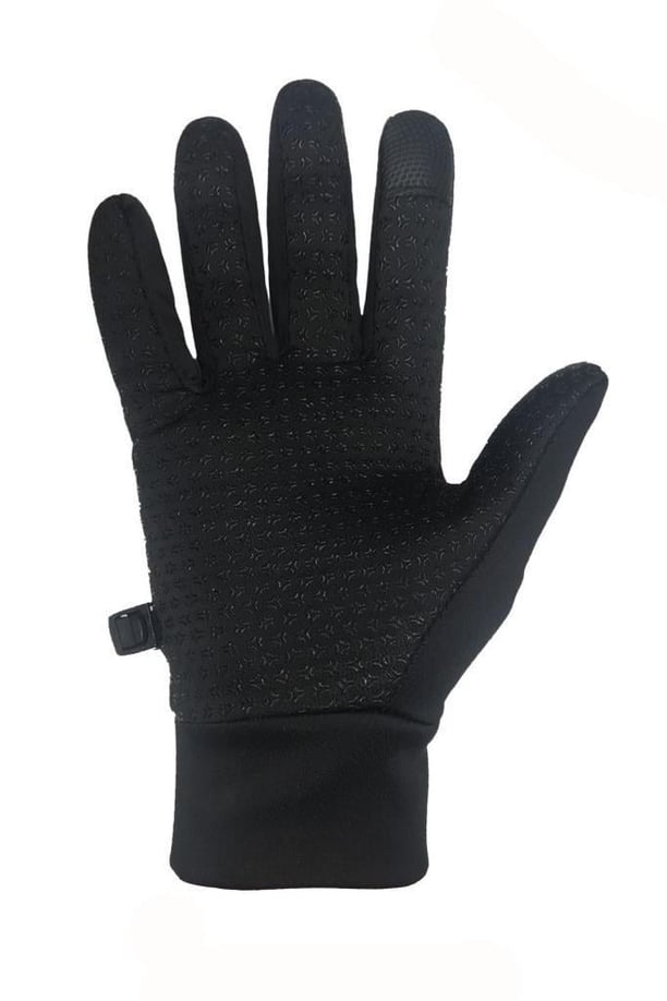 Tam Parmak Softshell Dokunmatik Parmak Özellikli Eldiven (SİYAH)