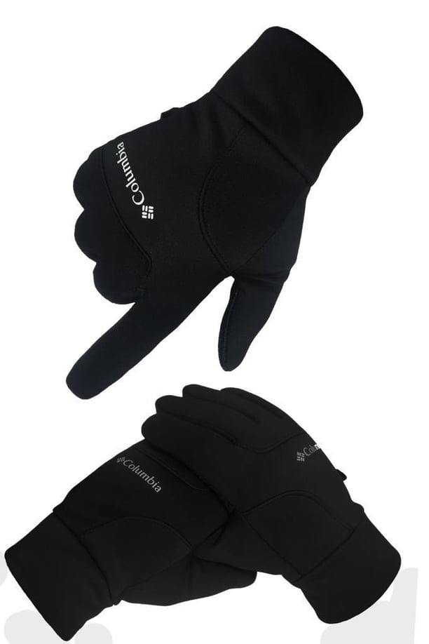 Tam Parmak Softshell Dokunmatik Parmak Özellikli Eldiven (SİYAH)