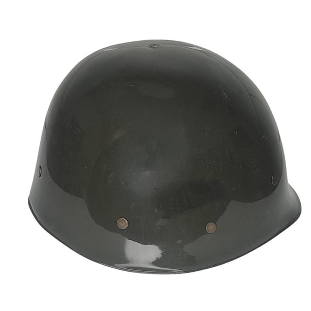 Tören Miğferi Haki Renk Parlak Plastik Tören Harici Miğfer