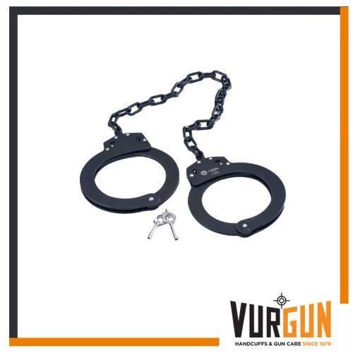 Vurgun Çift Kilitli Ayak Kelepçesi 3041B Siyah
