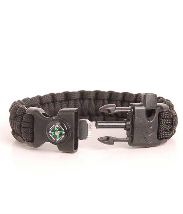 YDS FUNCTIONAL PARACORD/BİLEKLİK -SİYAH