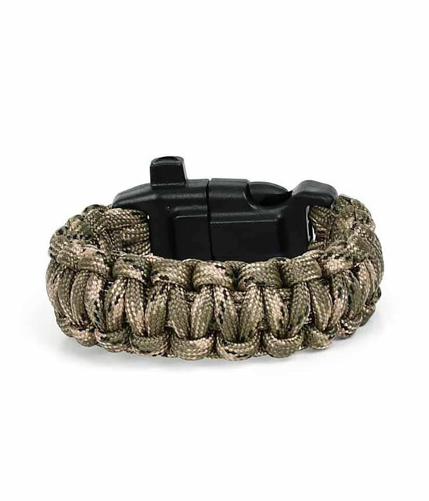 YDS FUNCTIONAL PARACORD/BİLEKLİK -YEŞİL KAMUFLAJ