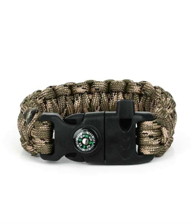 YDS FUNCTIONAL PARACORD/BİLEKLİK -YEŞİL KAMUFLAJ