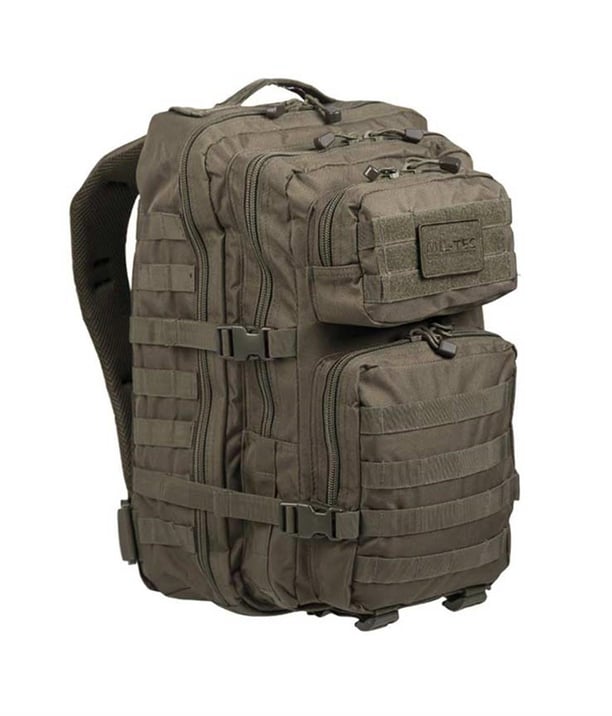 YDS MIL-TEC ASSAULT SIRT ÇANTASI (36L) -HAKİ