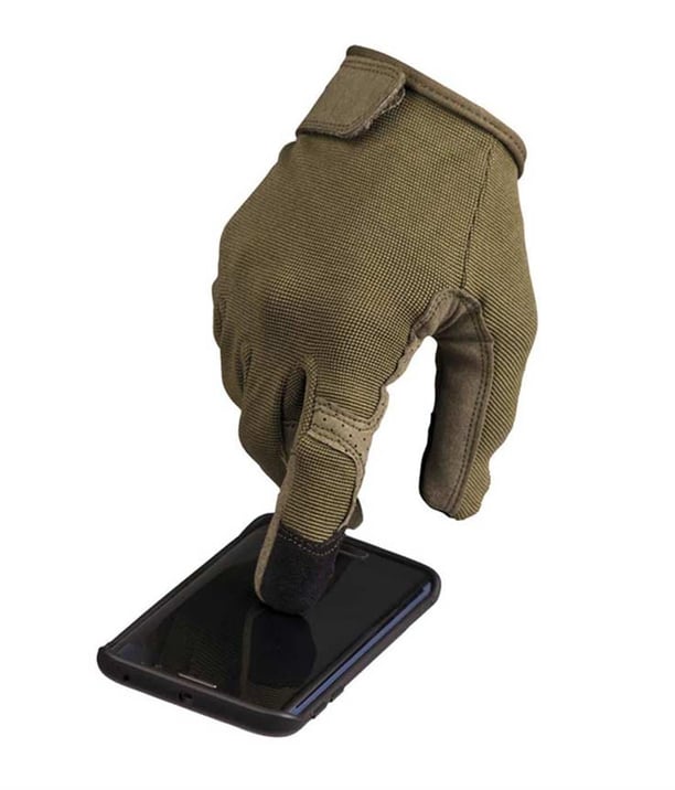 YDS MIL-TEC COMBAT TOUCH ELDİVEN -OLİVE