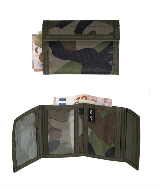 YDS MIL-TEC CÜZDAN -KAMUFLAJLI