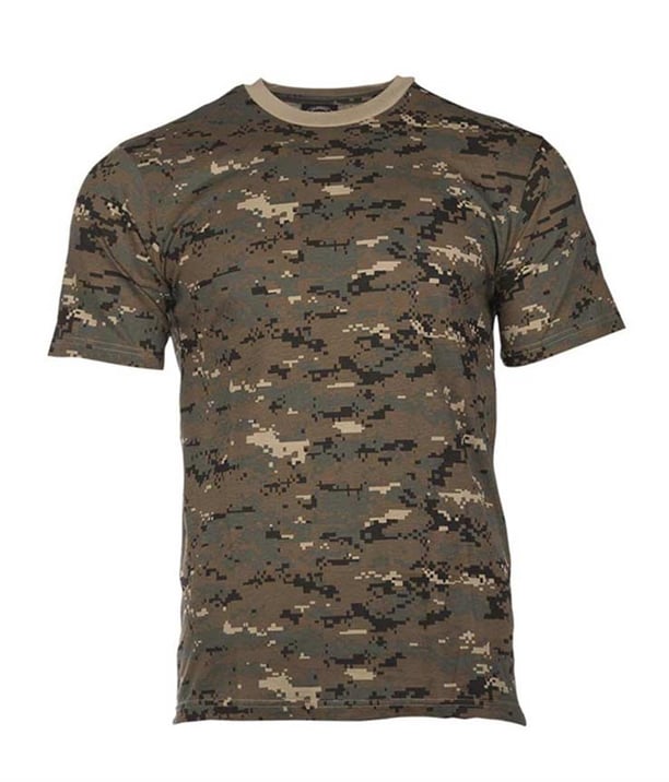 YDS MIL-TEC DGT WOODLAND T-SHIRT -KAMUFLAJLI