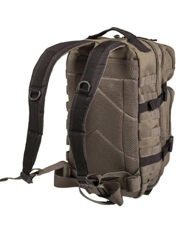 YDS MIL-TEC RANGER SIRT ÇANTASI (20 L) -SİYAH - HAKİ
