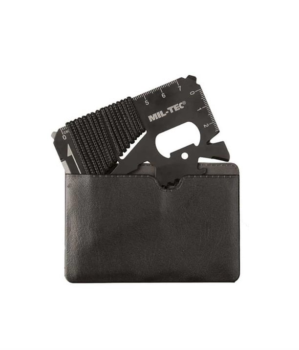 YDS MIL-TEC SURVIVAL PARACORD CARD -SİYAH