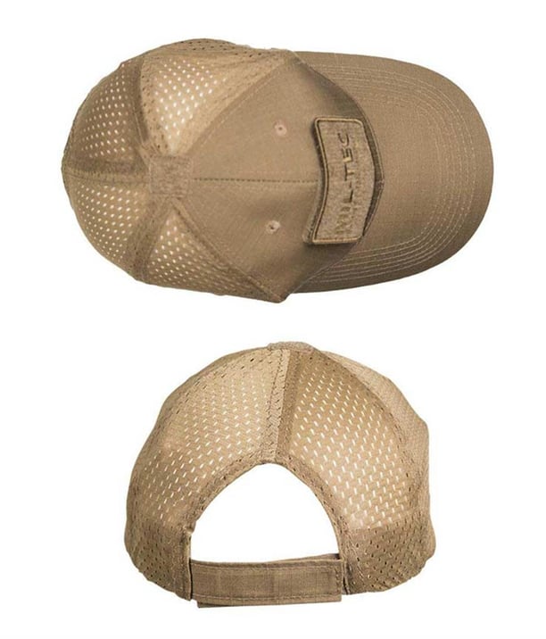 YDS MIL-TEC TACTICAL NET ŞAPKA -COYOTE