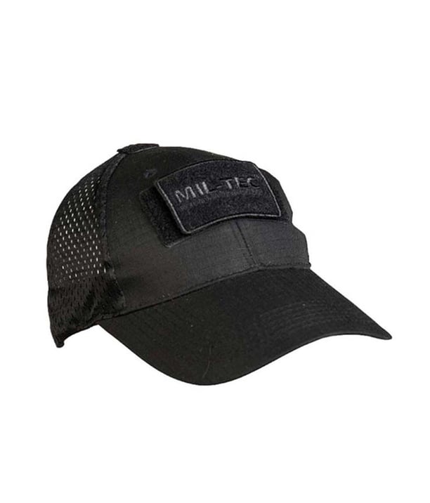 YDS MIL-TEC TACTICAL NET ŞAPKA -SİYAH