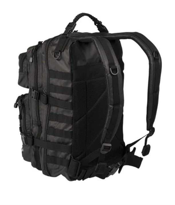 YDS MIL-TEC TACTICAL SIRT ÇANTASI (36L) -SİYAH