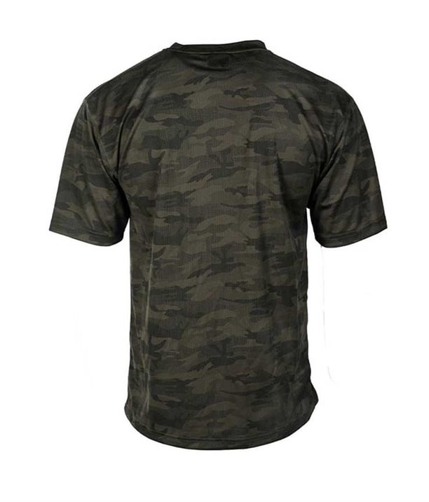 YDS MIL-TEC WOODLAND MESH T-SHIRT -SİYAH-KAMUFLAJ