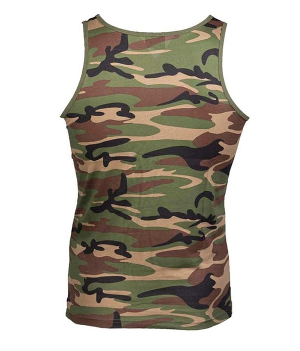 YDS MIL-TEC WOODLAND TANK TOP -KAMUFLAJLI
