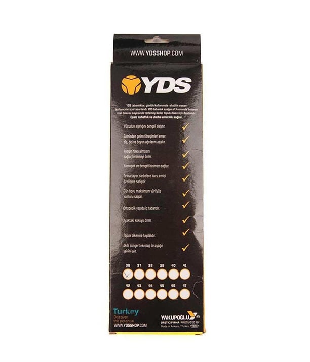 YDS ORTHOPEDIC TABANLIK -MAVİ