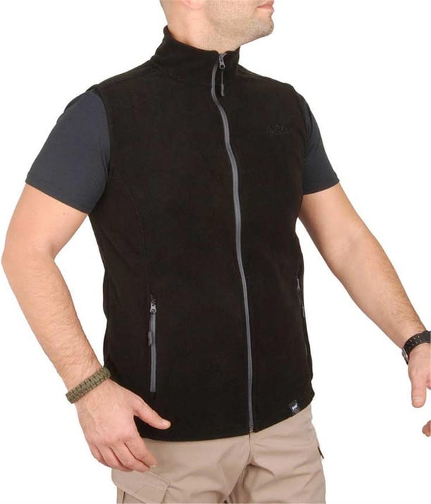 YDS POLAR YELEK -SİYAH